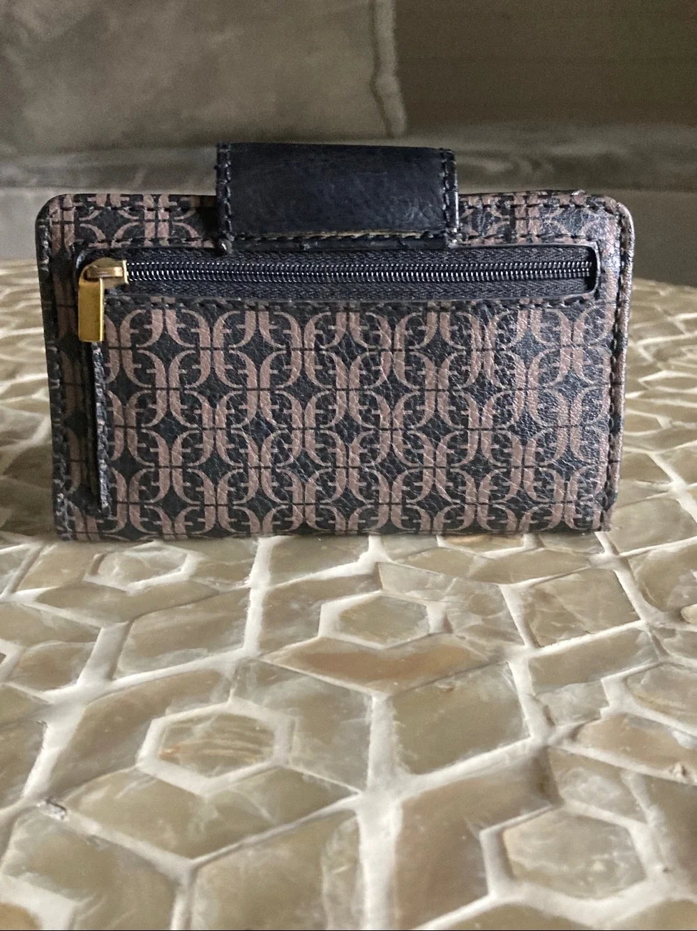 Fossil Madison multi-black/brown wallet